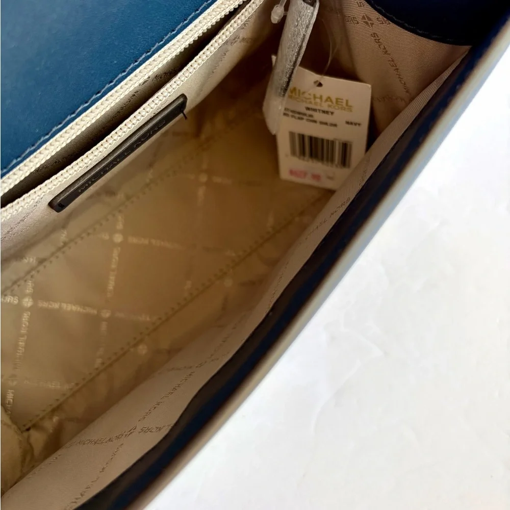 Michael Kors Whitney Medium Sequined Fruit Print Shoulder Crossbody Bag